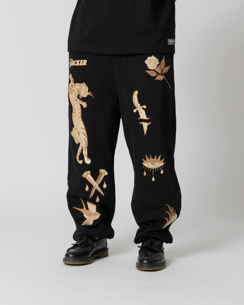 NAUTICAL PANT - BLACK - JACKER