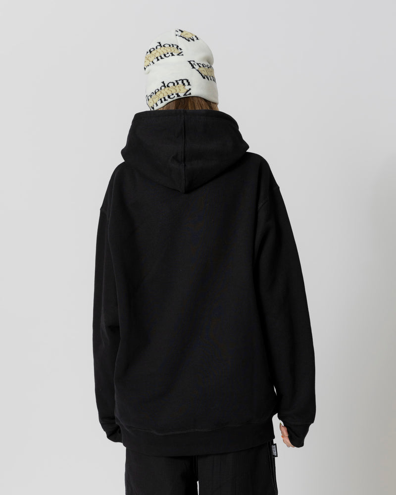 LOBSTER SERVICE HOODIE - BLACK