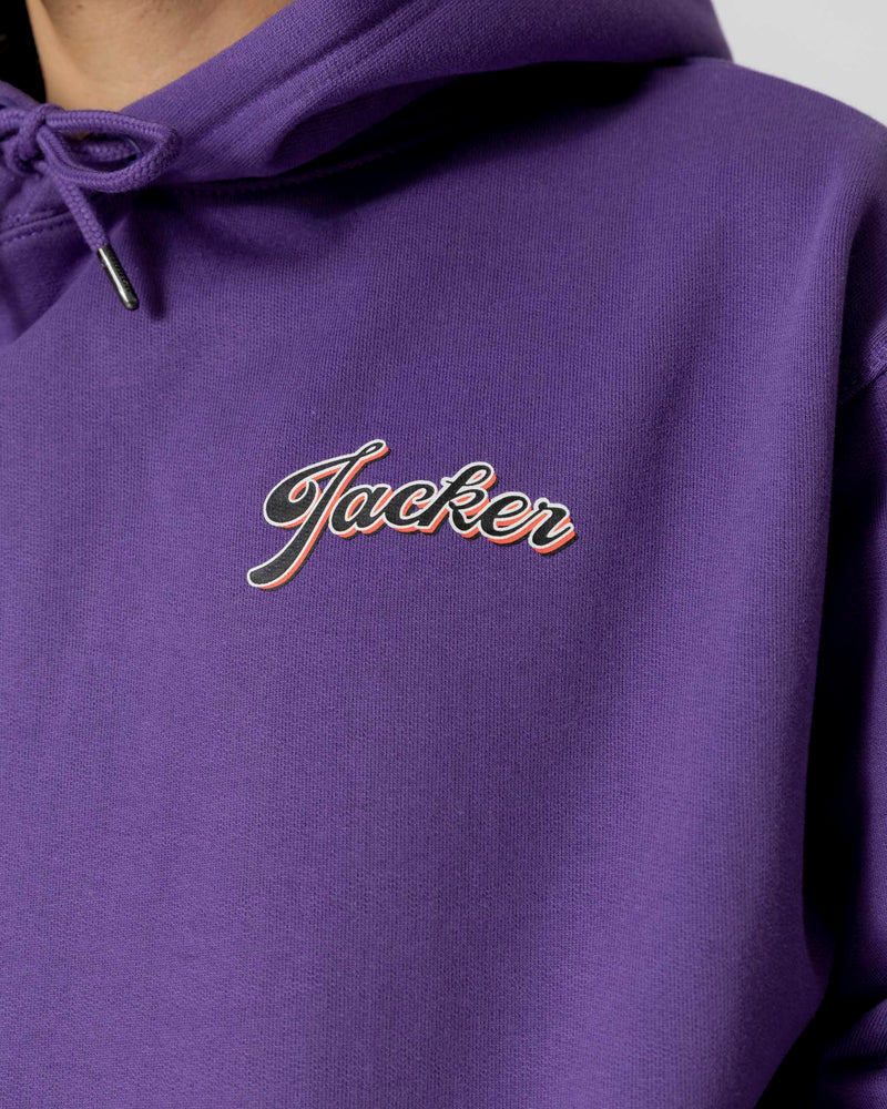 LOBSTER SERVICE HOODIE - PURPLE