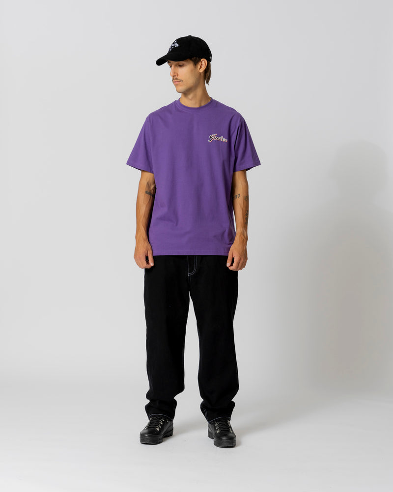 LOBSTER SERVICE T-SHIRT - PURPLE