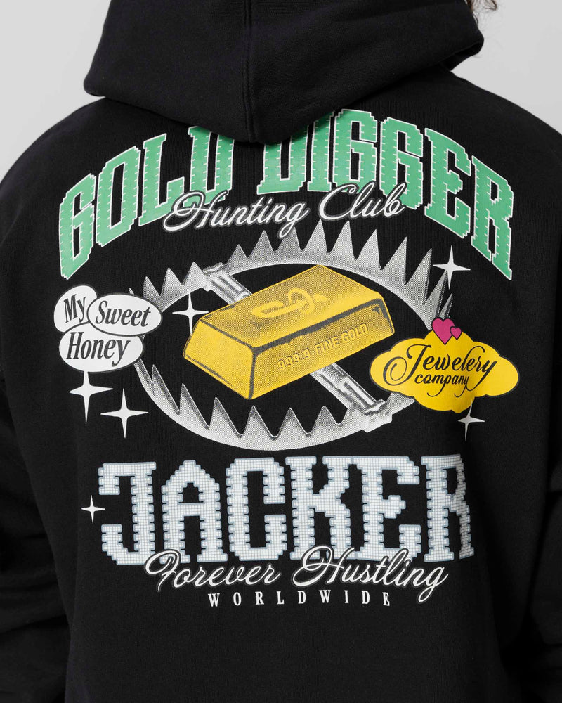 GOLD DIGGER HOODIE - BLACK