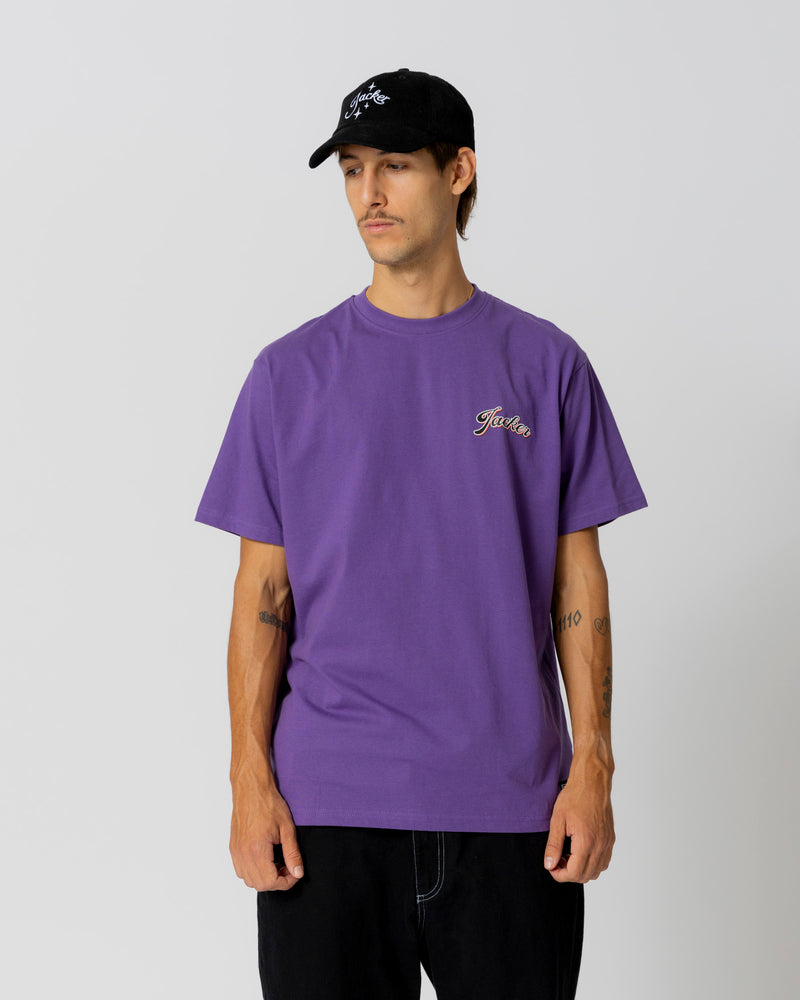 LOBSTER SERVICE T-SHIRT - PURPLE