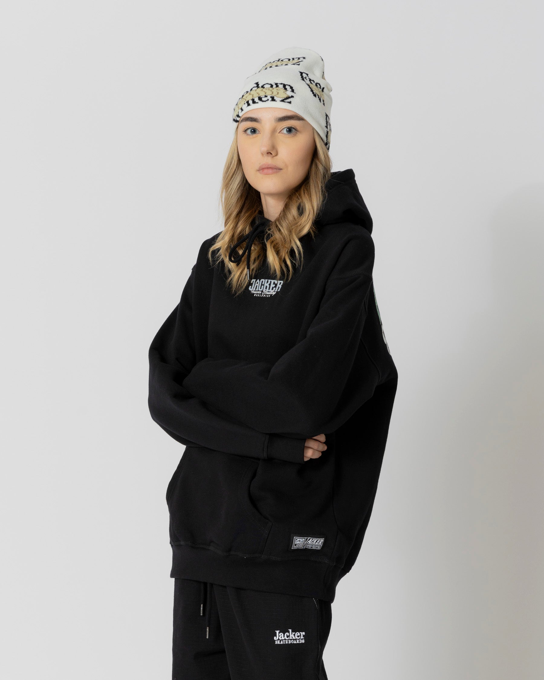 GOLD DIGGER HOODIE - BLACK - JACKER