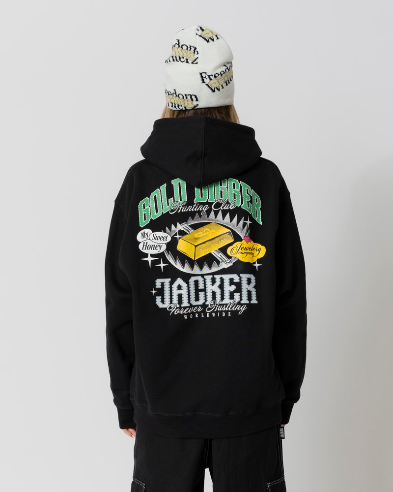 GOLD DIGGER HOODIE - BLACK