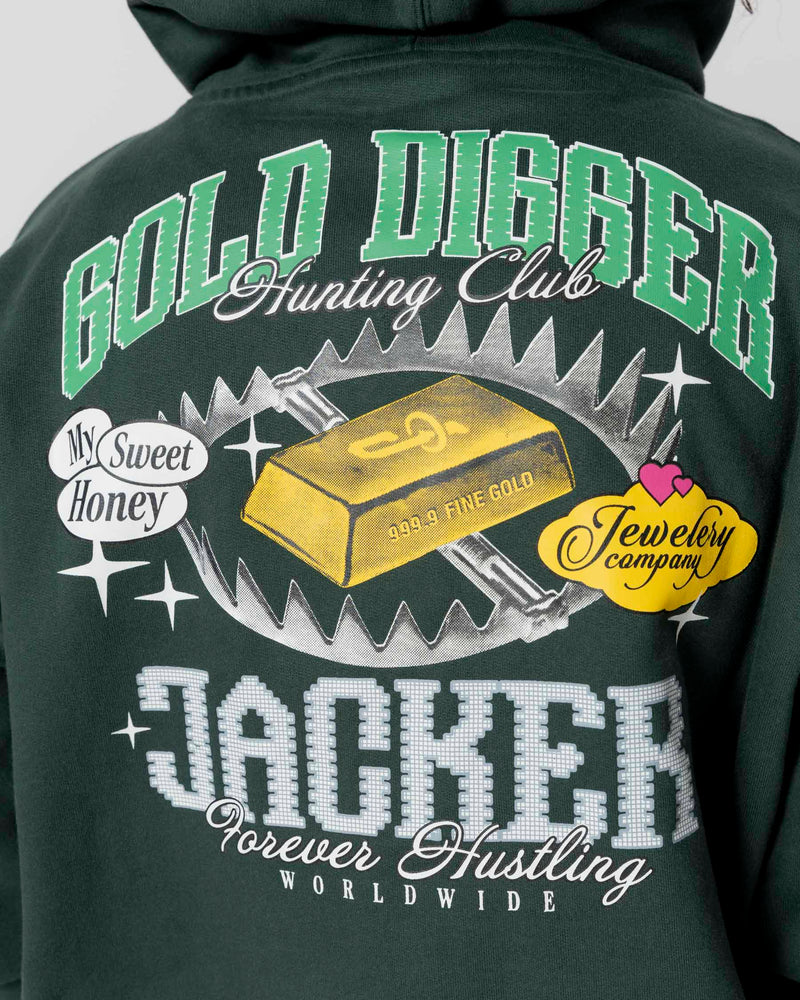 GOLD DIGGER HOODIE - GREEN