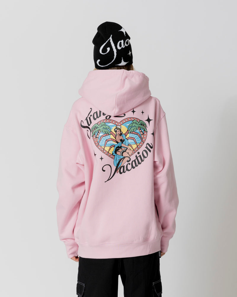 VACATION HOODIE - PINK