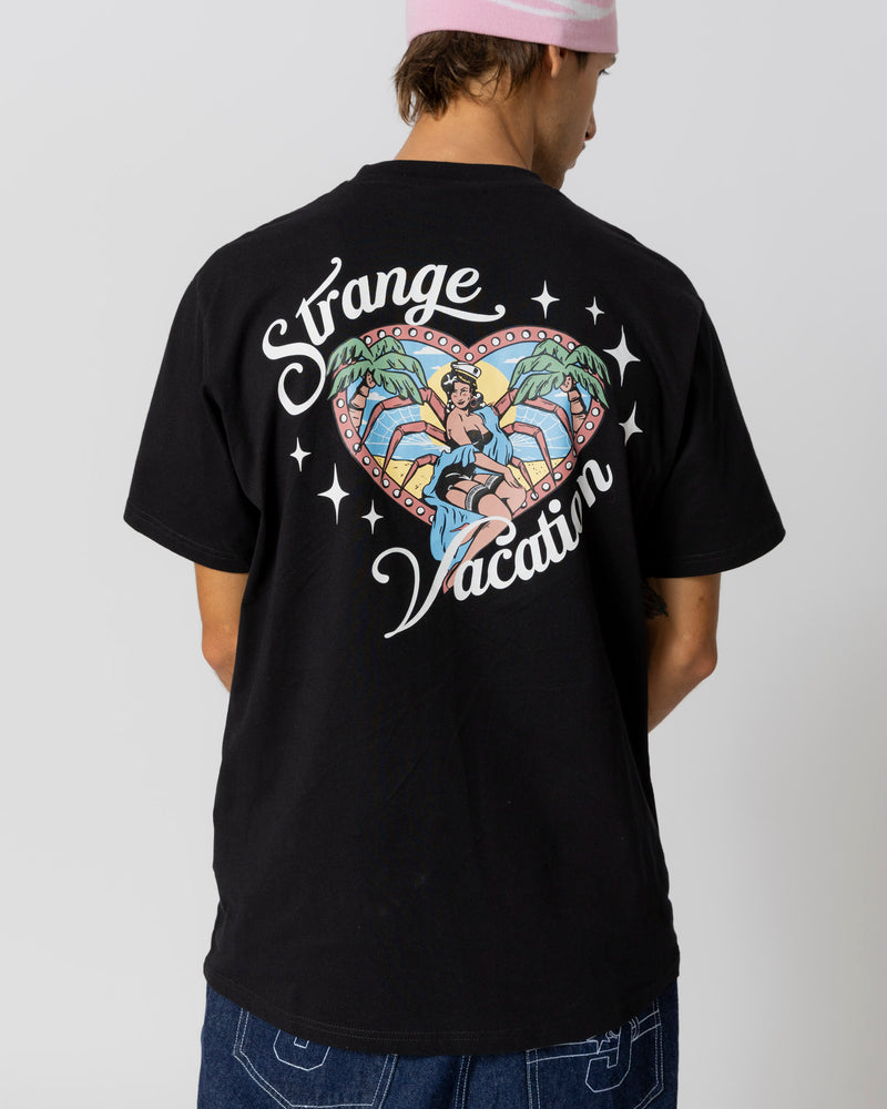 VACATION T-SHIRT - BLACK