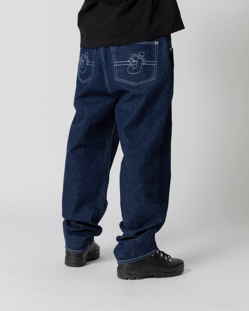 J-STAR DENIM PANT RAW - BLUE