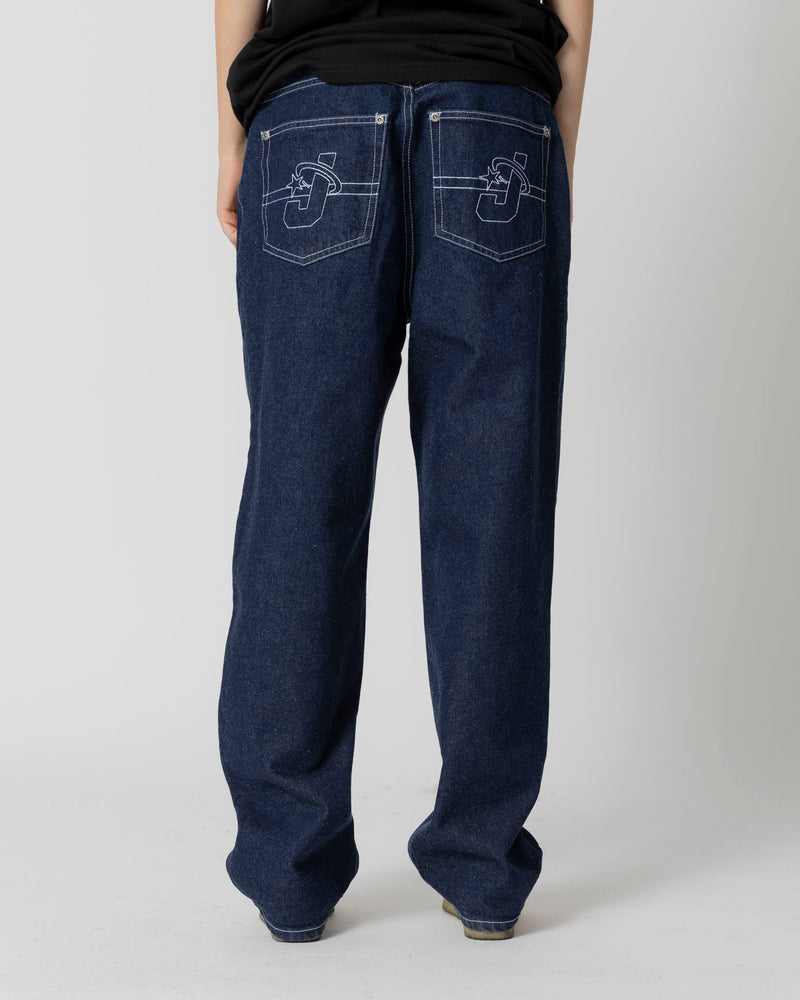 J-STAR DENIM PANT RAW - BLUE