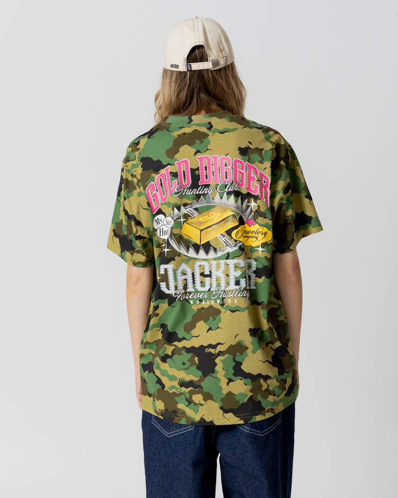 GOLD DIGGER T-SHIRT - ORGIA CAMO