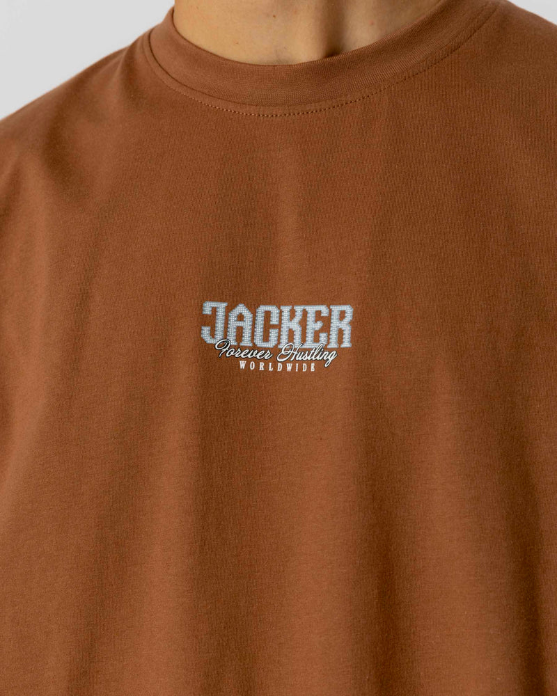 GOLD DIGGER T-SHIRT - BROWN