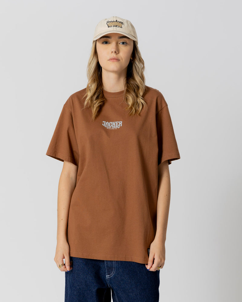 GOLD DIGGER T-SHIRT - BROWN