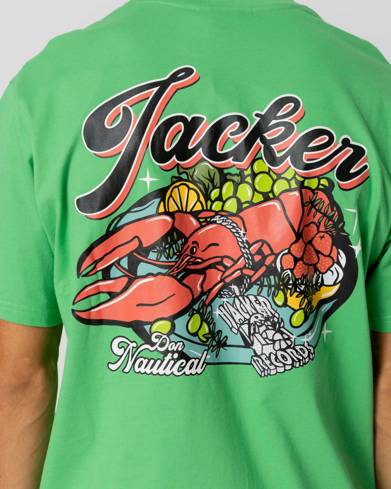 LOBSTER SERVICE T-SHIRT - GREEN