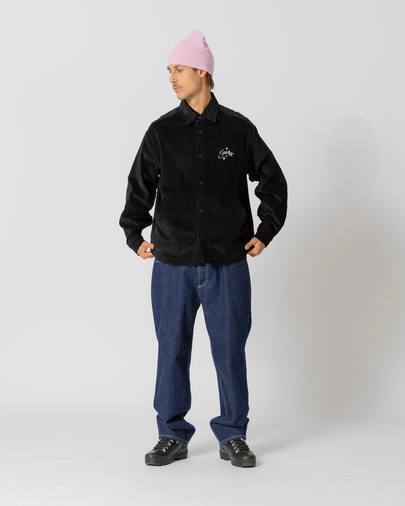 VACATION OVERSHIRT CORDUROY - BLACK