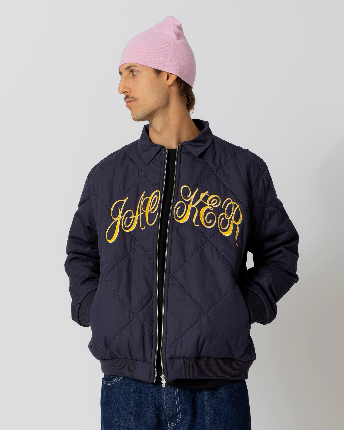 SUPERSCRIPT JACKET - NAVY - JACKER