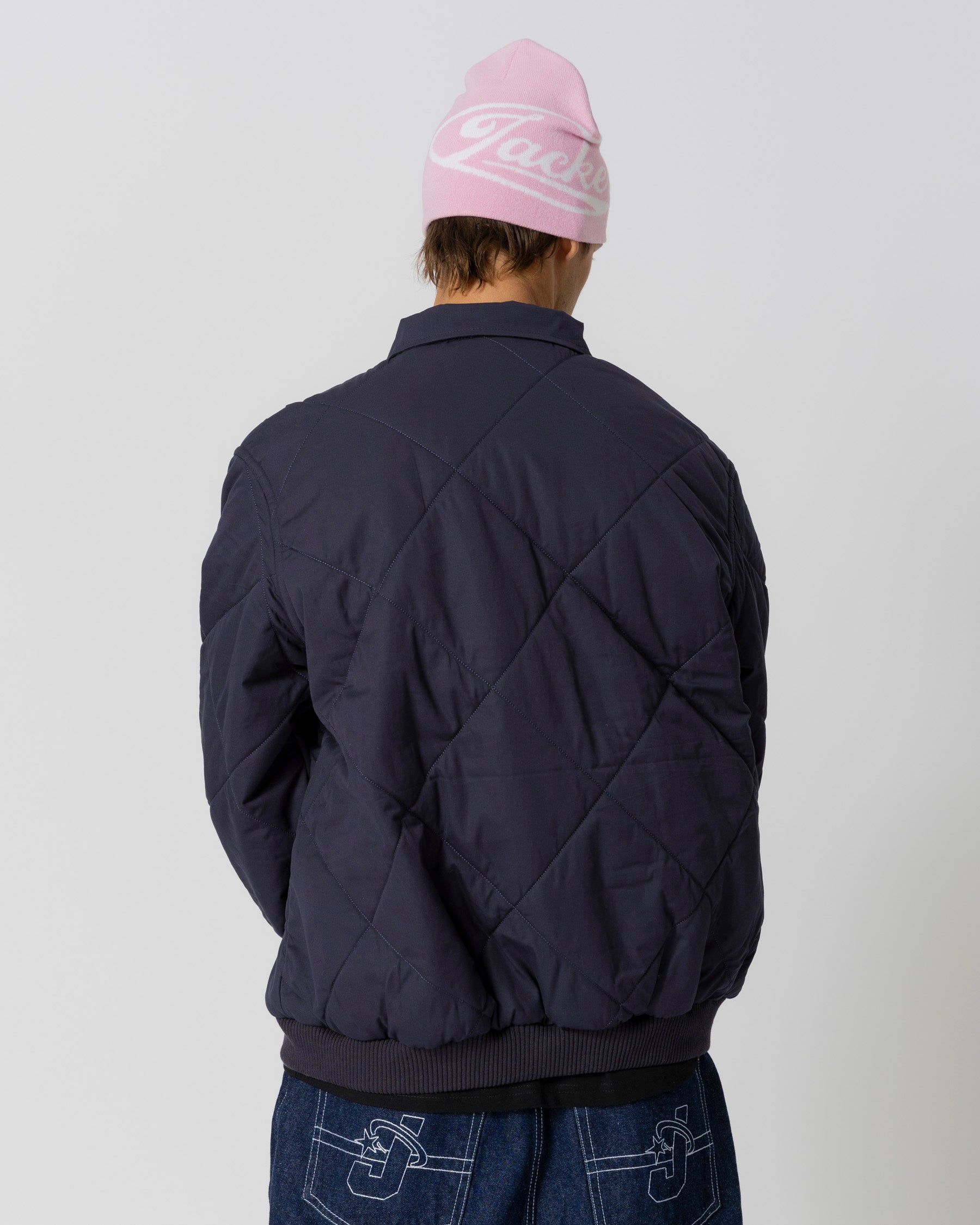 SUPERSCRIPT JACKET - NAVY - JACKER