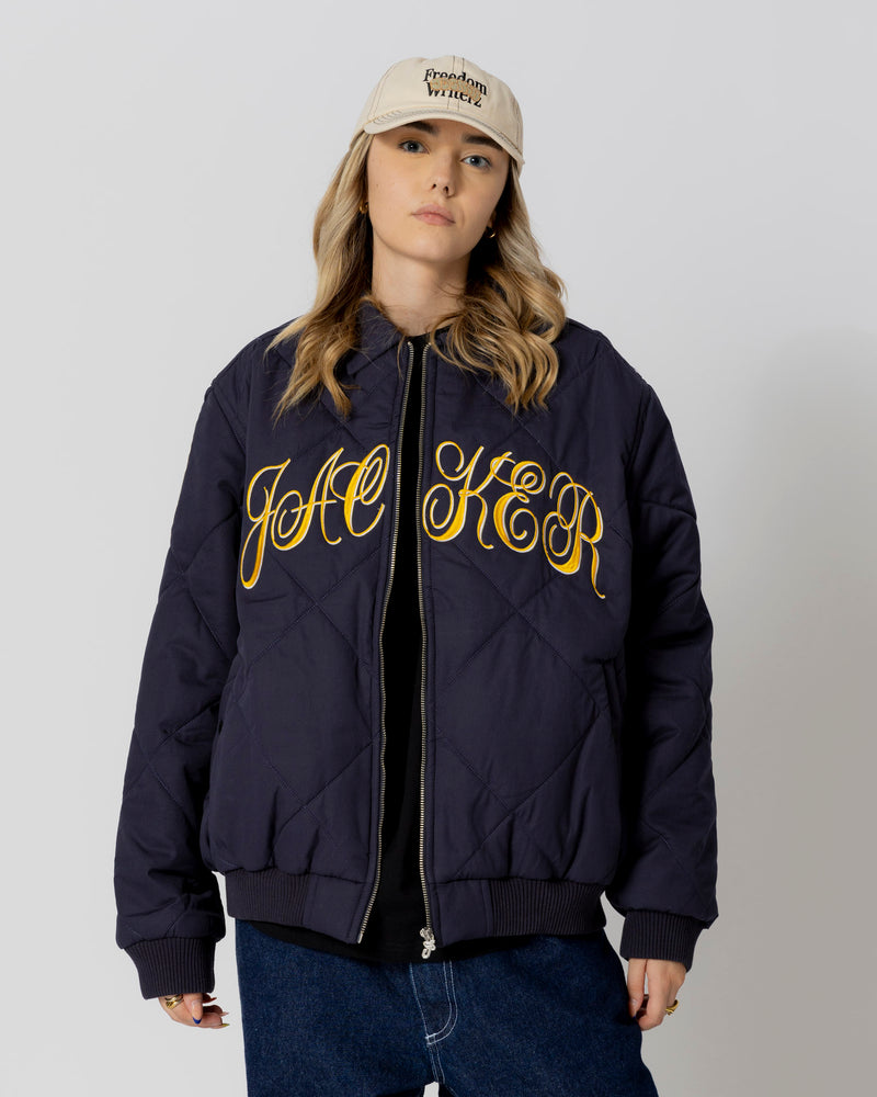 SUPERSCRIPT JACKET - NAVY