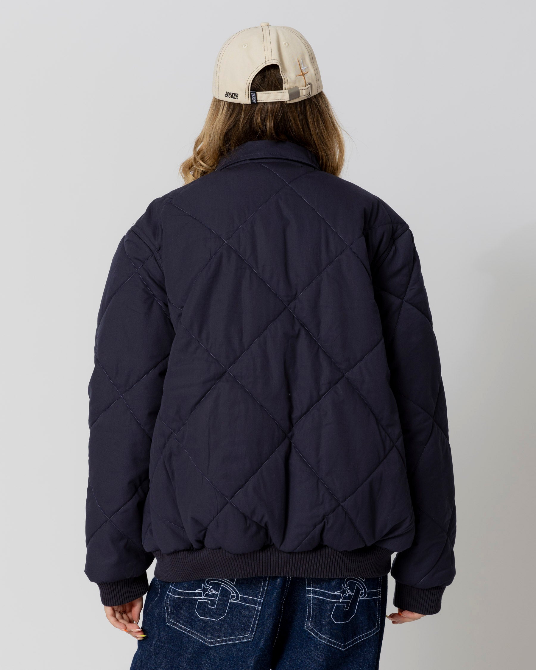 SUPERSCRIPT JACKET - NAVY - JACKER