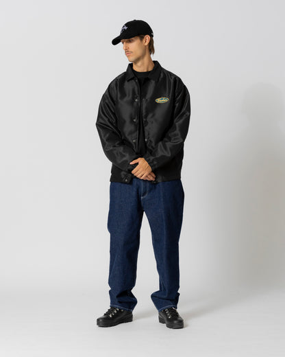 GARAGE COACH JACKET - BLACK - JACKER