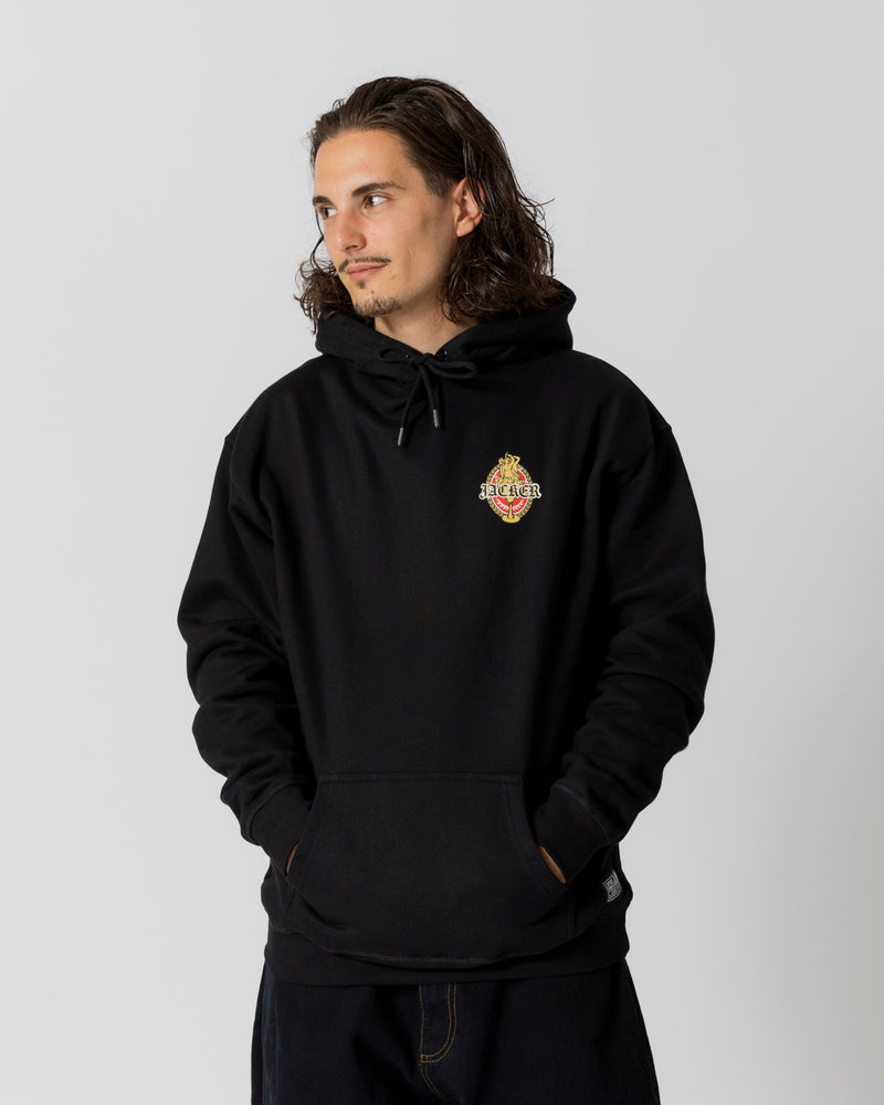 THREE GRACES HOODIE - BLACK