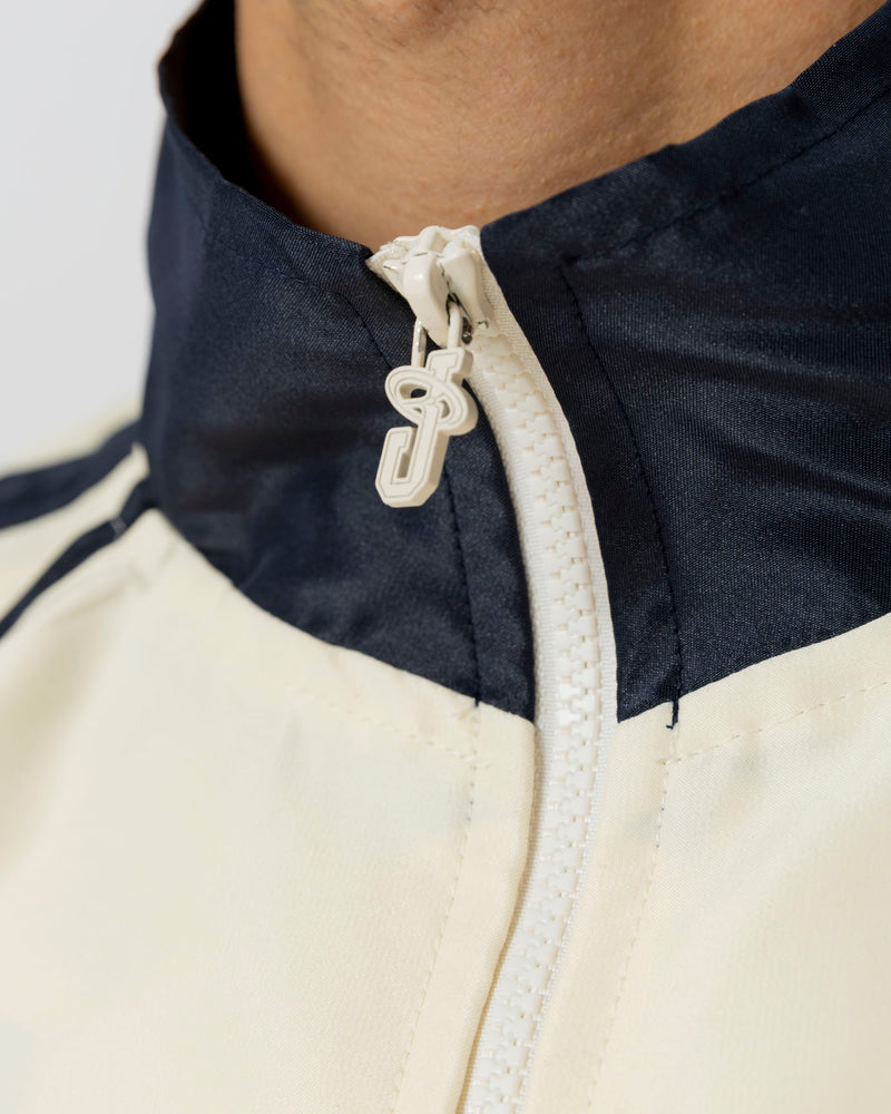 JFC TRACKSUIT JACKET - BEIGE / NAVY