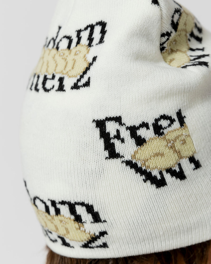 FREEDOM WRITERZ BEANIE - BEIGE