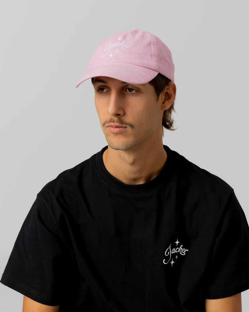 VACATION CORDUROY CAP - PINK