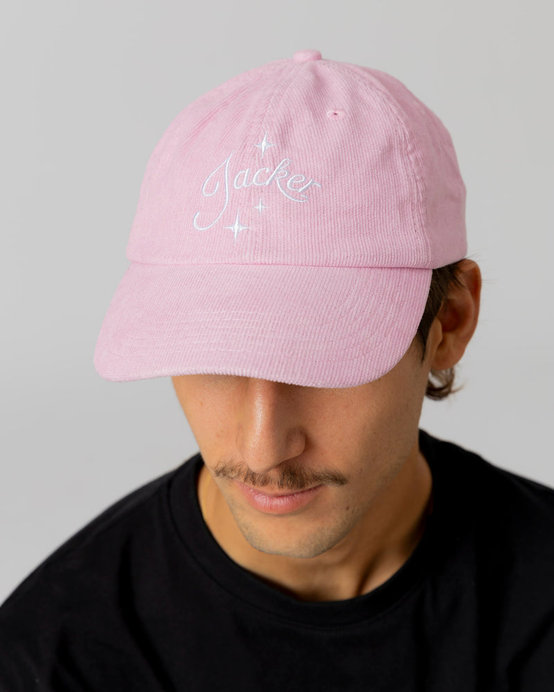 VACATION CORDUROY CAP - PINK