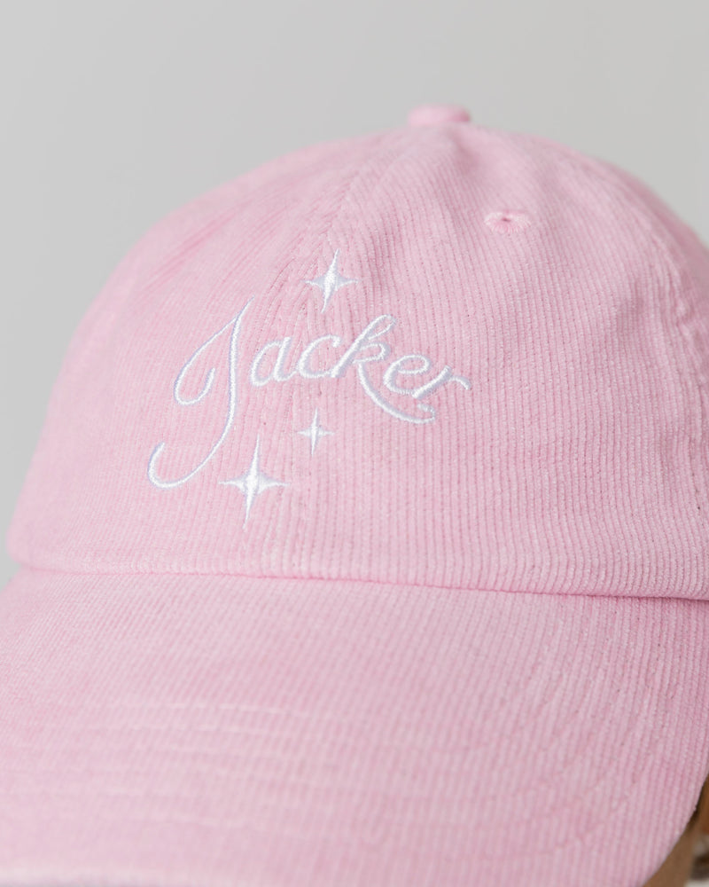 VACATION CORDUROY CAP - PINK