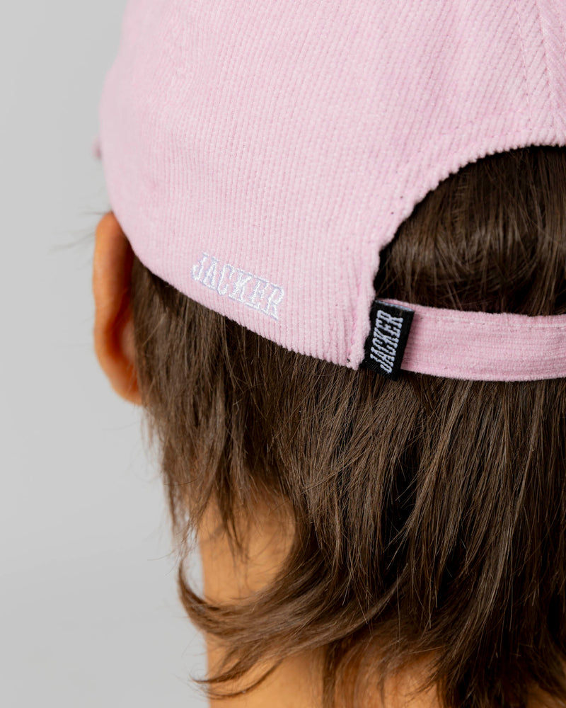 VACATION CORDUROY CAP - PINK