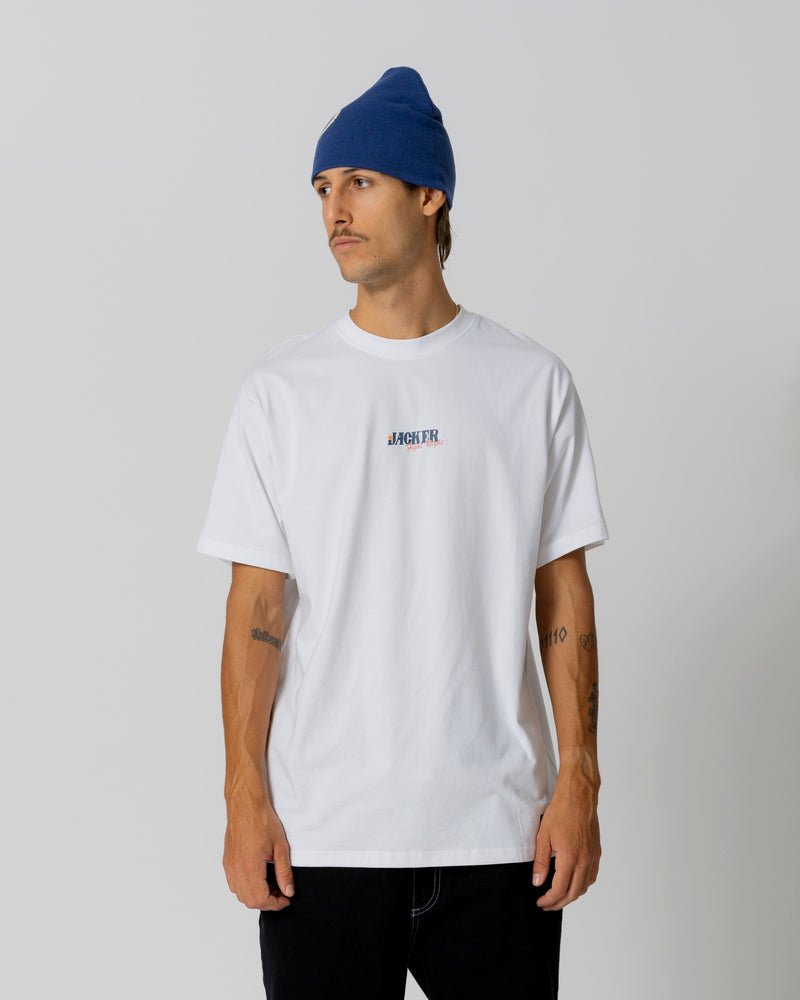 FIGHT T-SHIRT - WHITE