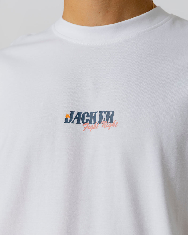 FIGHT T-SHIRT - WHITE