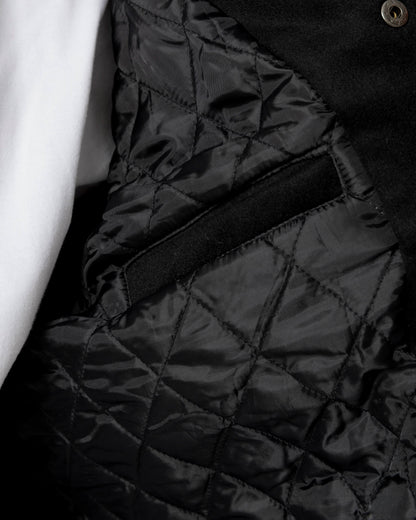 BIG PHARMA VARSITY JACKET - BLACK - JACKER