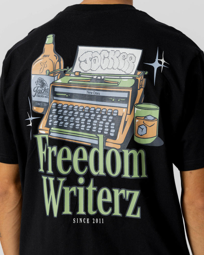 FREEDOM WRITERZ T-SHIRT - BLACK