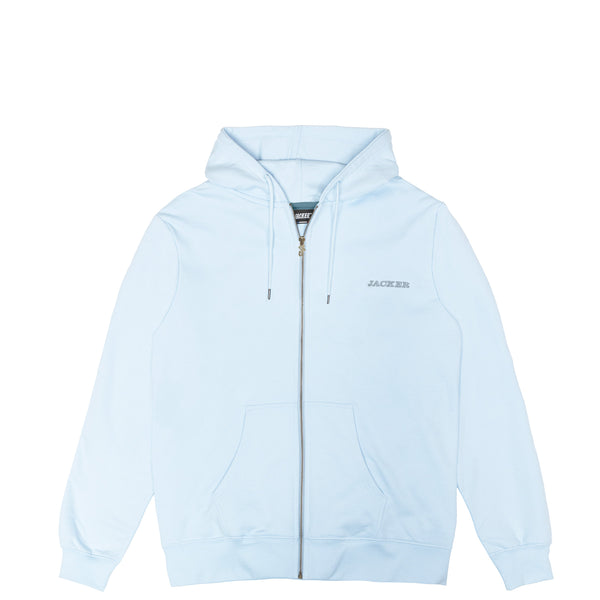 NOTORIOUS ZIPPED HOODIE - BLUE