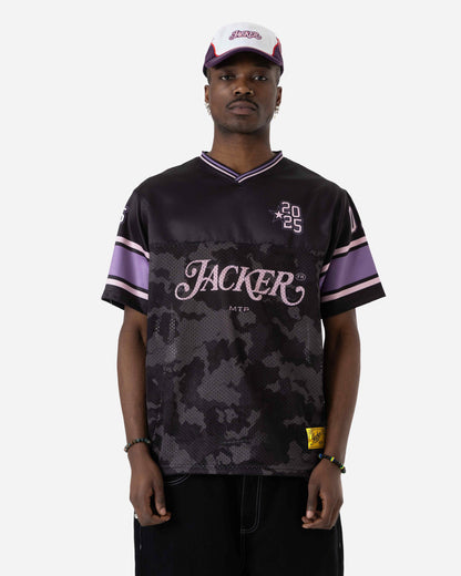 JFL ORGIA JERSEY - AOP BLACK