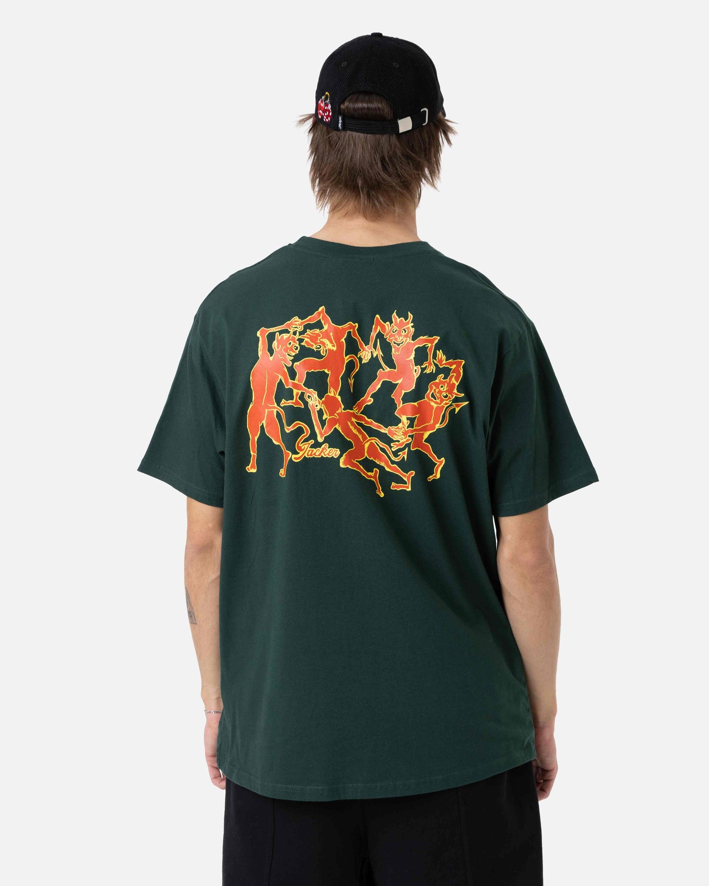 DEVILS DANCE T-SHIRT - GREEN