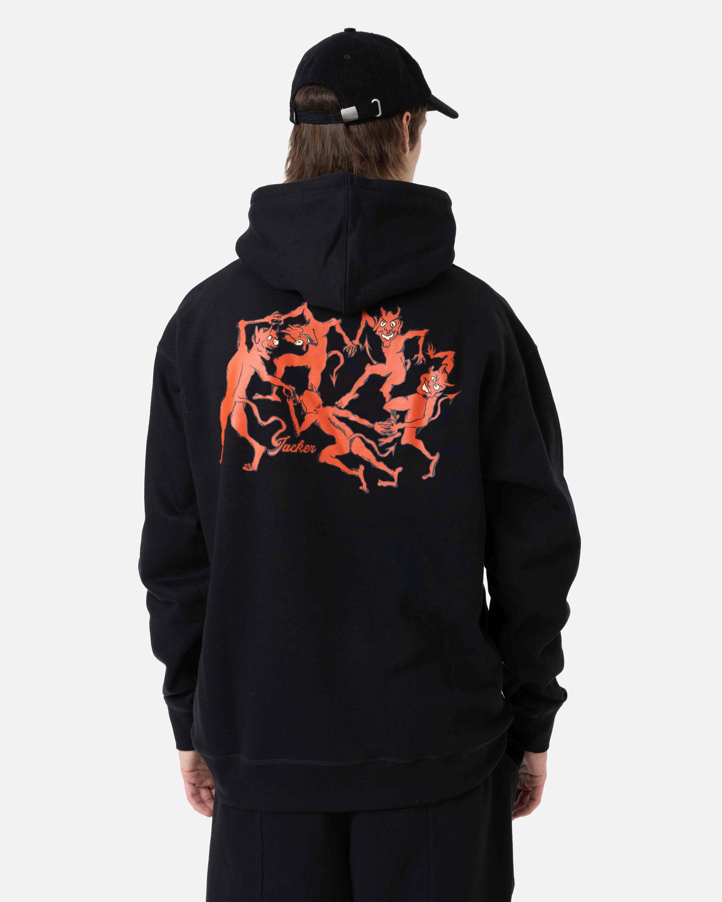 DEVILS DANCE HOODIE - BLACK