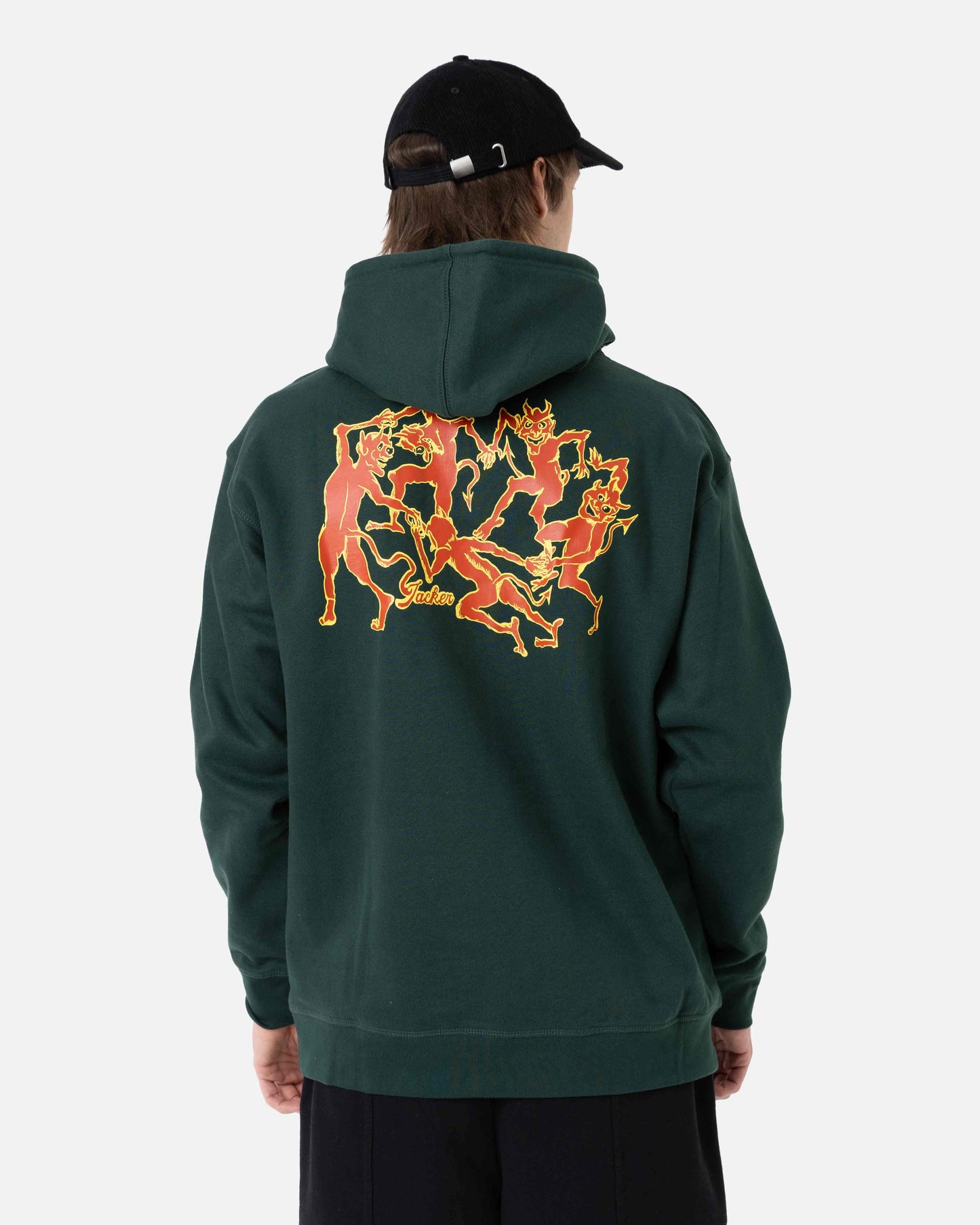 DEVILS DANCE HOODIE - GREEN