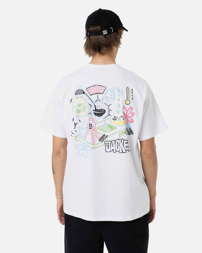 DISTILLERY T-SHIRT - WHITE