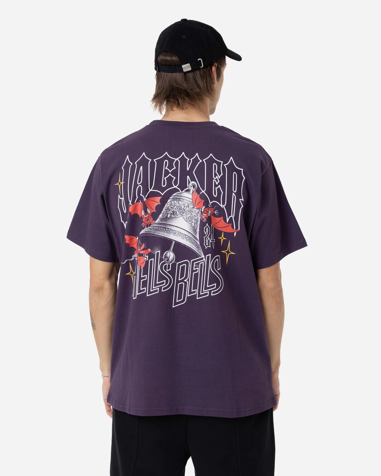 HELLS BELLS T-SHIRT - PURPLE