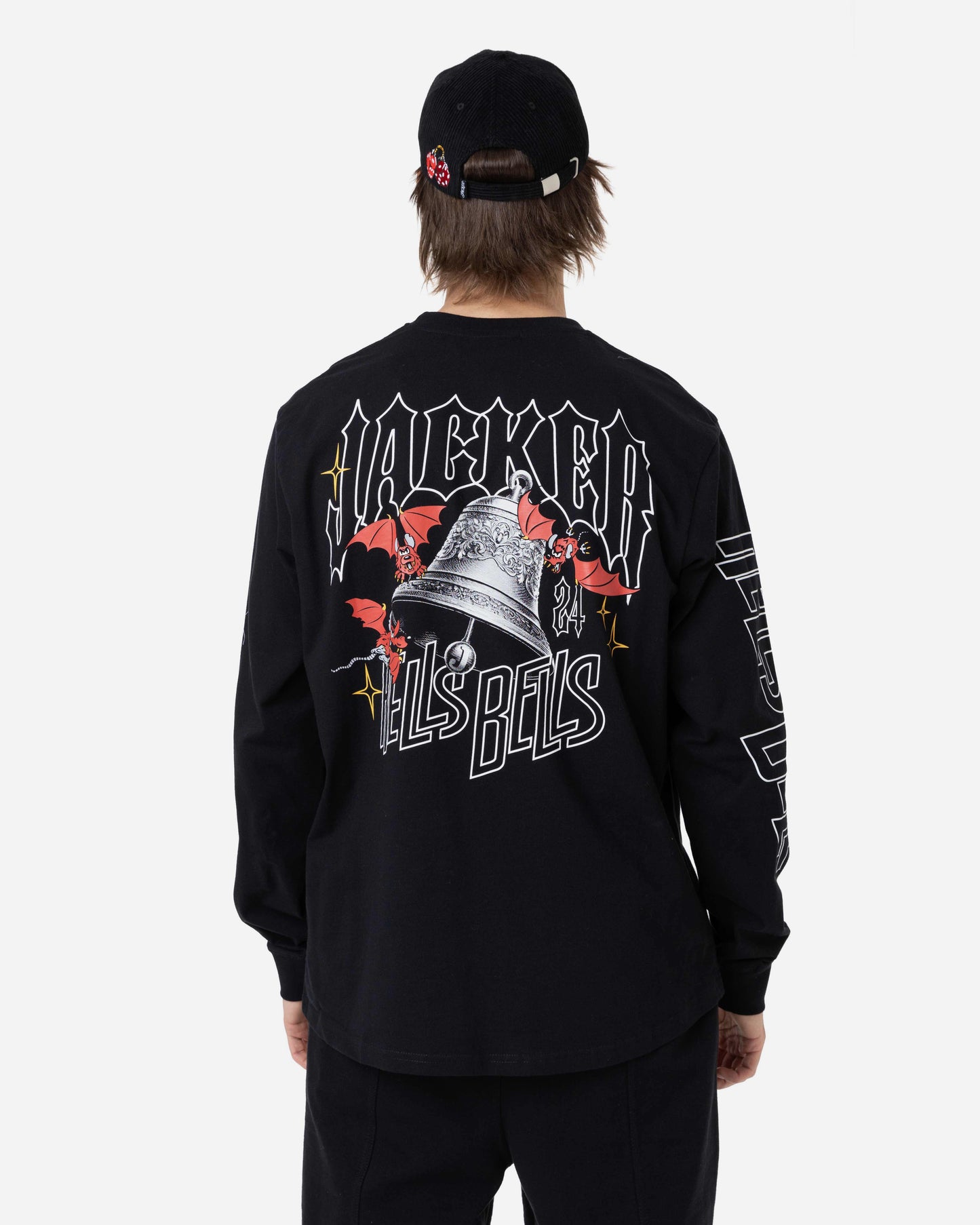 HELLS BELLS LONG SLEEVES - BLACK