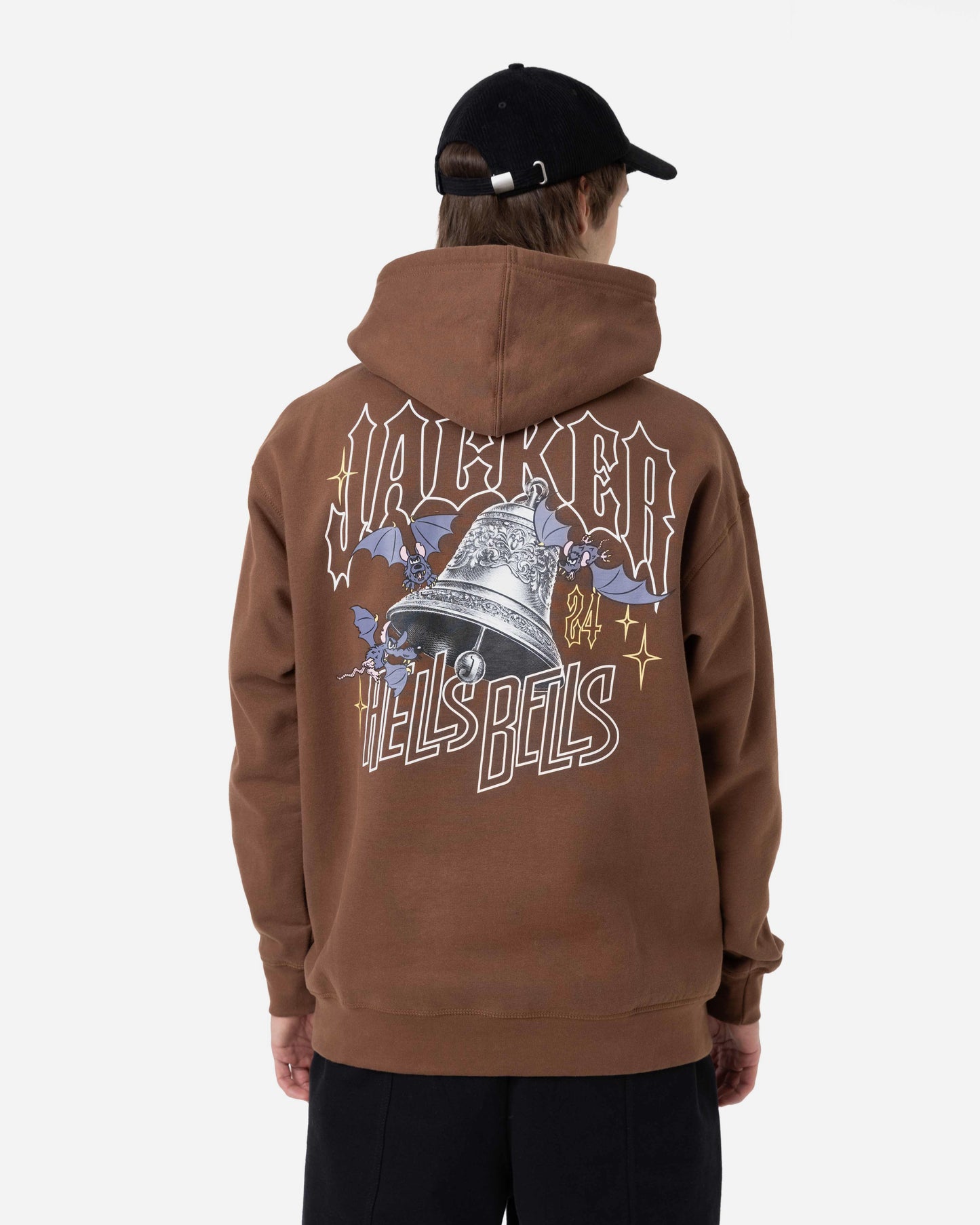 HELLS BELLS HOODIE - BROWN