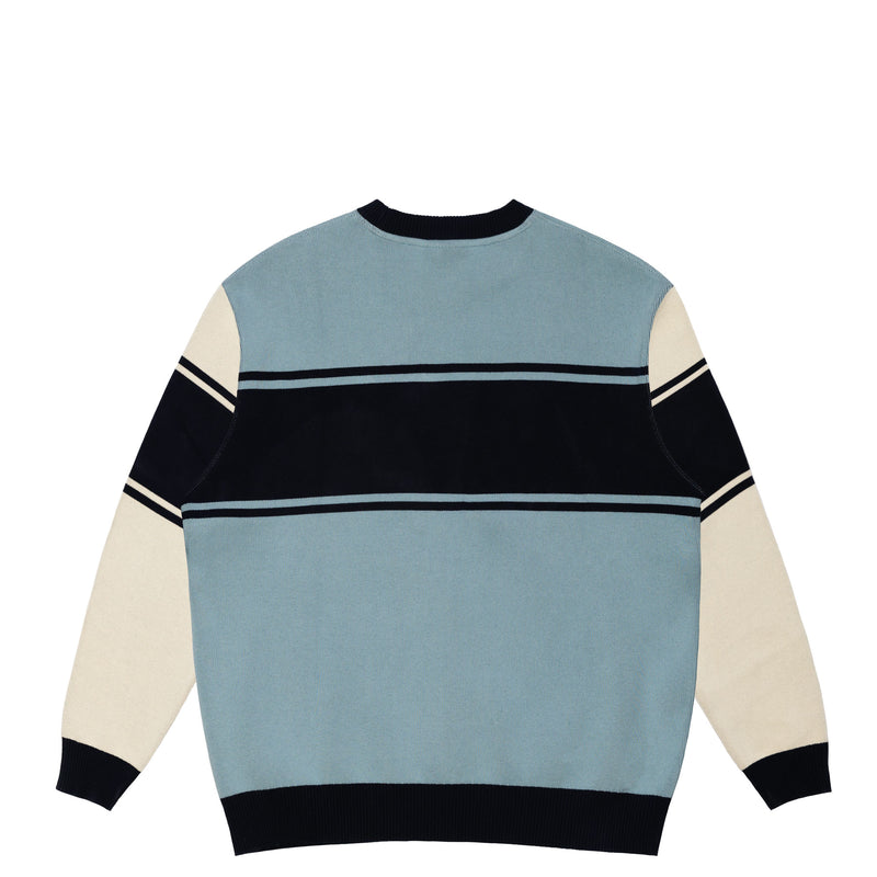 OLYMPICO KNIT CREWNECK - BLUE