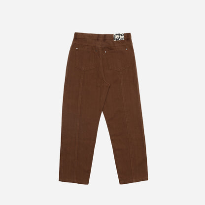 3 STRIPES PANT - BROWN