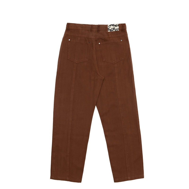 3 STRIPES PANT - BROWN