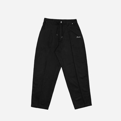 CLIP BAGGY PANT - BLACK