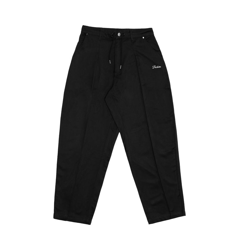 CLIP BAGGY PANT - BLACK