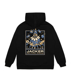 POLITICAL CIRCUS HOODIE - BLACK