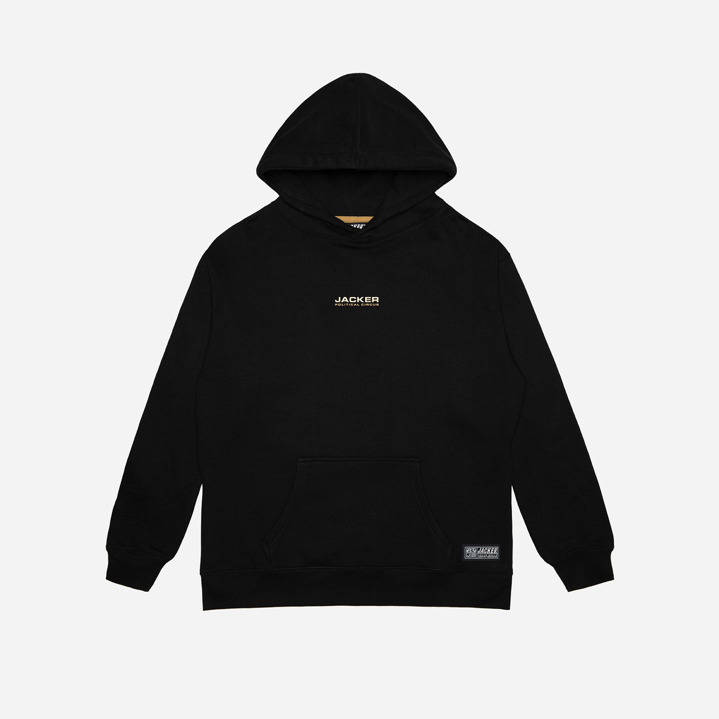 POLITICAL CIRCUS HOODIE - BLACK